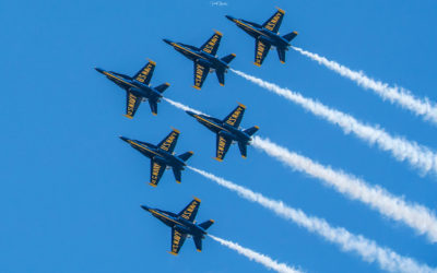 A Field Trip to See the Blue Angels Fly Over Allen