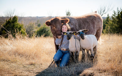 A Senior Session with Waffles, Chunk, Poncho, and Madison…