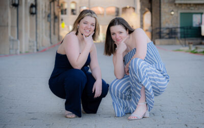 Twin Senior Session = Double the Fun